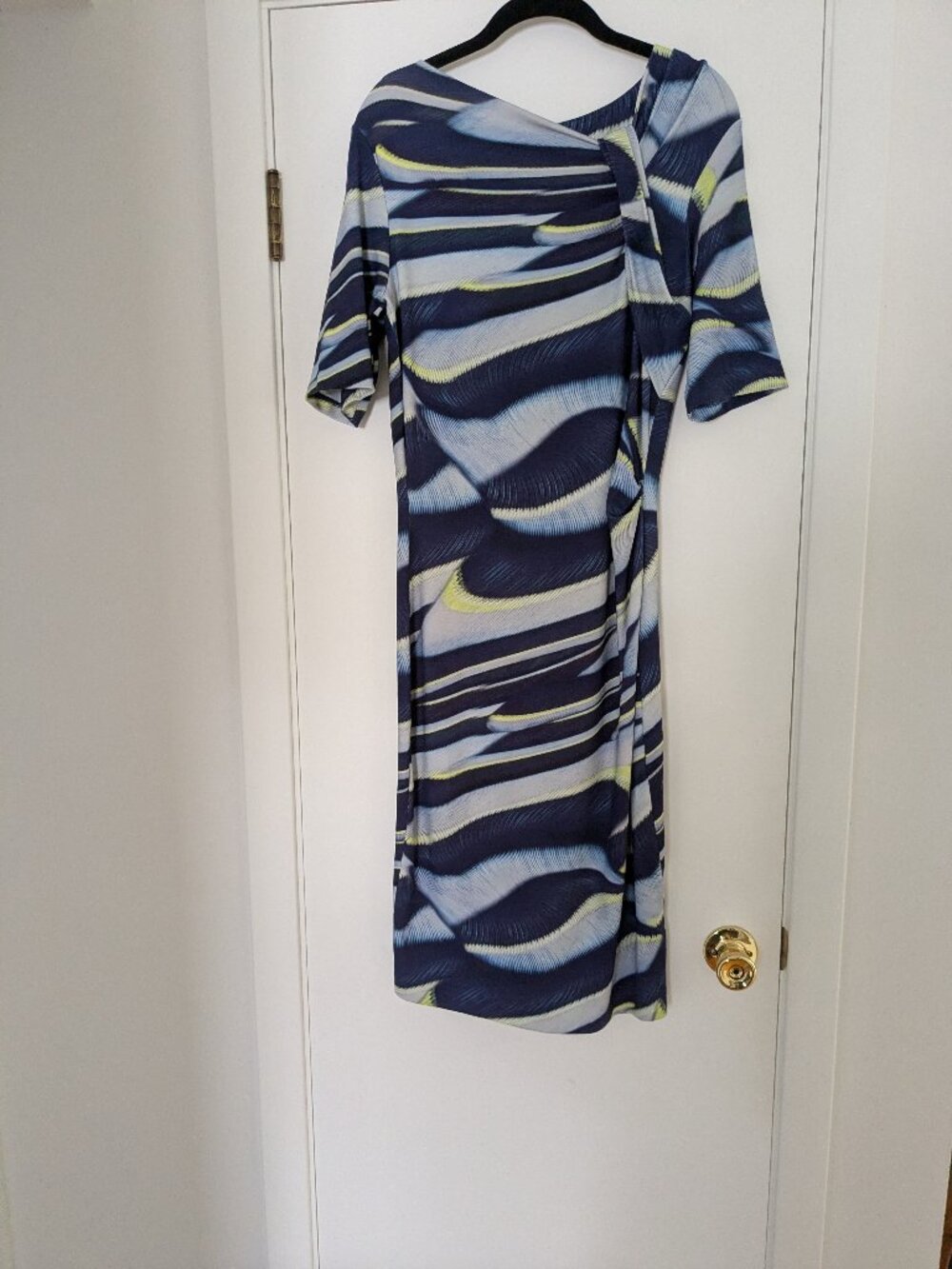 Escada Blue Dress